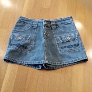 Y2K Route 66 Jean Skort girls denim Skort 12